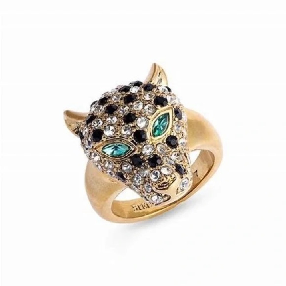 Stella and Dot Leopard Ring Sz 8